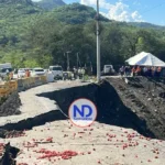 Digesett informa cierre parcial por derrumbe en vía hacia San José de Ocoa y establece rutas alternas