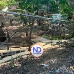 Reportan colapso de verja perimetral en escuela de Sabana Alta, en San Juan