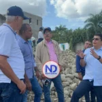 Fellito Suberví inspecciona trabajos en cañadas Guajimía y Los Girasoles