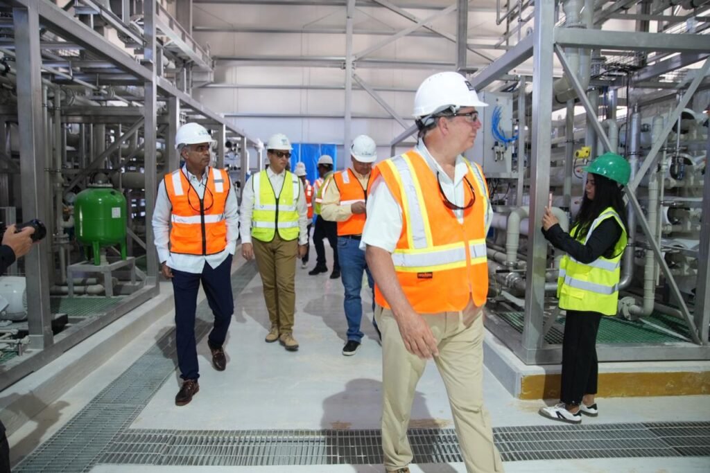 Joel Santos junto al Gabinete Electrico 1 Gobierno asegura San Felipe I avanza y aportará 470 MW al sistema eléctrico de RD