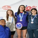 Jiménez y Díaz consiguen oro en primera jornada del XI DR International Swim Open