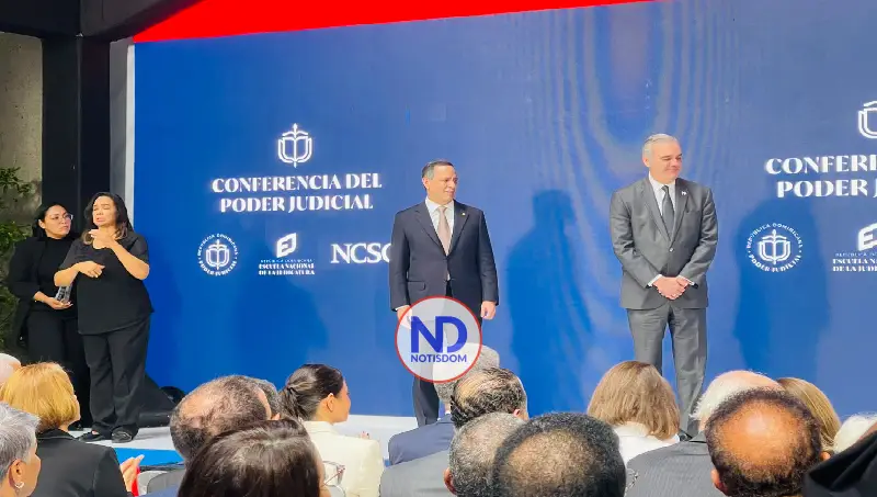 Abinader encabeza inauguración de Conferencia del Poder Judicial 2026