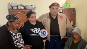 Presidente UD entrega comida a damnificados por las lluvias