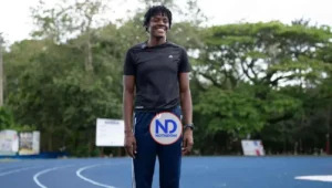 Marileidy Paulino valora pista atletismo S. Francisco Macoris