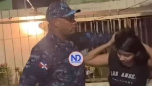 Arrestan coronel PN agredió a joven en sector Los Mina, SDE