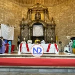 Sacerdote Frankelis Rodríguez resalta valor del servicio durante misa del lavatorio de los pies