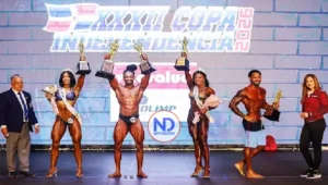 Miguel Alexis gana grandes absolutos Copa Fisiculturismo