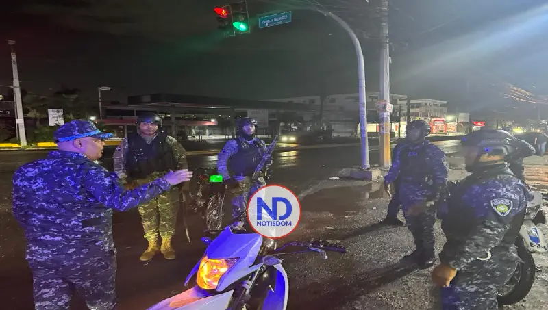PN refuerza seguridad en Gran Santo Domingo tras Semana Santa