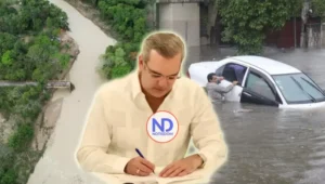 Abinader declara emergencia regional en el Gran Santo Domingo y cuatro provincias por intensas lluvias