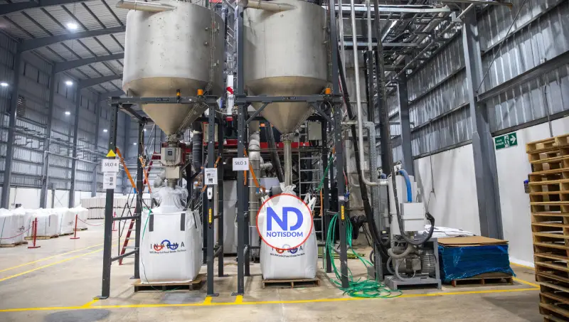 NOTISDOM FOTOS PF2026 2026 04 16T144849.960 Abinader inaugura Planta Renacer: RD lidera el Caribe con producción de PET reciclado para alimentos