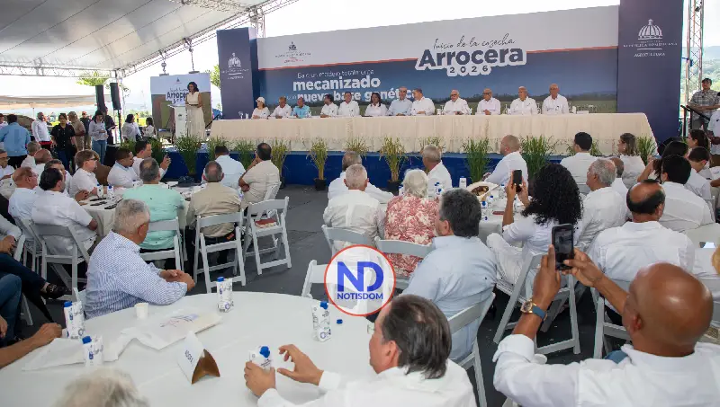 NOTISDOM FOTOS PF2026 2026 04 19T152559.971 Ministro de Agricultura anuncia que RD lidera producción arrocera en el Caribe y Centroamérica