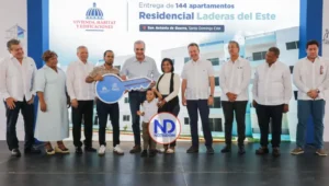 Banreservas financia 144 apartamentos entregados por Abinader en Laderas del Este