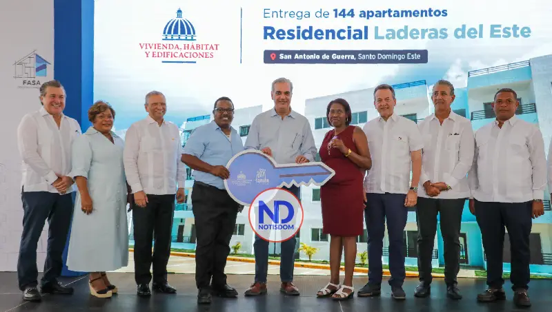 NOTISDOM FOTOS PF2026 2026 04 19T214745.526 Banreservas financia 144 apartamentos entregados por Abinader en Laderas del Este