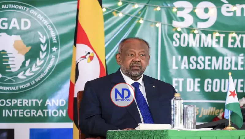 Guelleh arrasa y asegura su sexto mandato en Yibuti