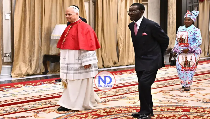 El papa visita un centro de salud mental en Guinea Ecuatorial: » Dios nos ama como somos»