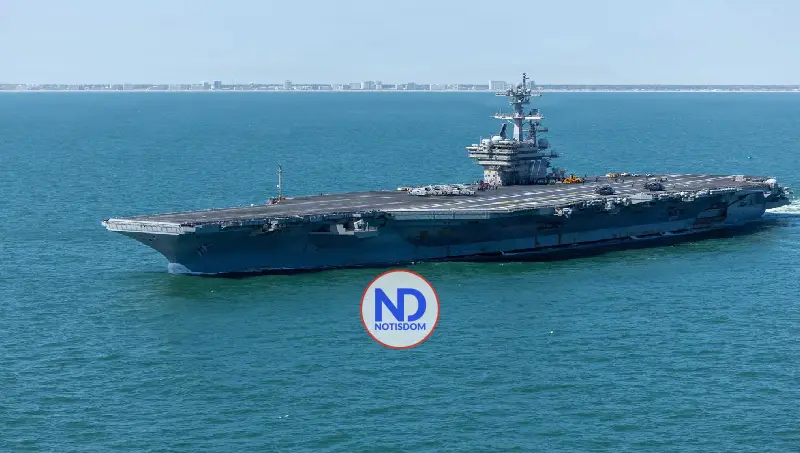 EEUU confirma llegada tercer portaaviones a Oriente Próximo