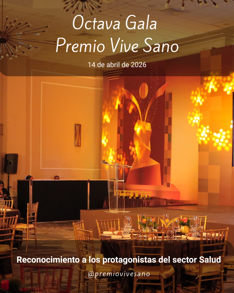 Premio Vive Sano 2026 Premio Vive Sano celebrará su octava gala para destacar el buen hacer en el sector salud