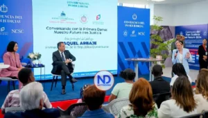 Primera Dama y presidente de la SCJ dialogan con niños y adolescentes sobre el futuro de la justicia 
