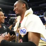 Tyrese Maxey fue la figura clave en la victoria de los 76ers sobre Orlando. NBA.com