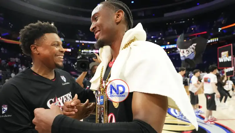 Tyrese Maxey fue la figura clave en la victoria de los 76ers sobre Orlando. NBA.com