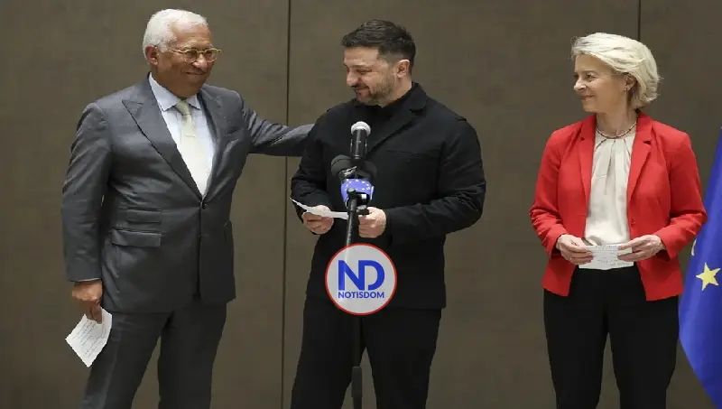 La UE anuncia desembolso de 90 mil millones euros a Ucrania