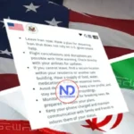 Estados Unidos pide a sus ciudadanos que salgan de Irán