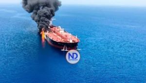 EEUU ataca y captura carguero gran tonelaje en el golfo Omán