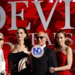 Los actores Emily Blunt y Stanley Tucci reciben estrella en el Paseo de la Fama de Hollywood