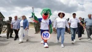 Antorcha JCC Santo Domingo 2026 recorre sur R. Dominicana