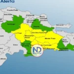 COE eleva a 7 provincias en alerta amarilla y 5 en verde