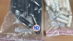 Arrestan mujer en aeropuerto del Cibao con cocaína oculta en tubos de maletas