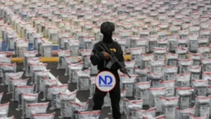 Incautan 56 toneladas drogas y 3.300 armas en RD y 18 países
