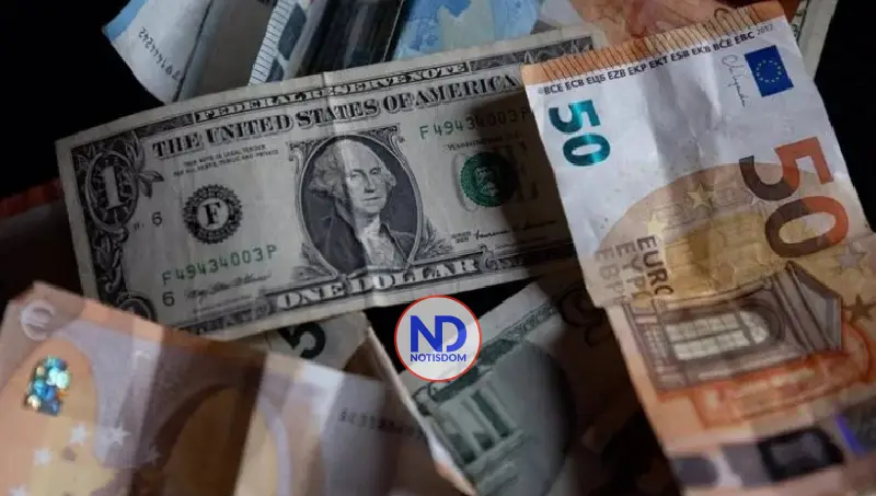 El dólar subió 3 cts. y euro bajó 20; eran vendidos $59.53 y $71.67