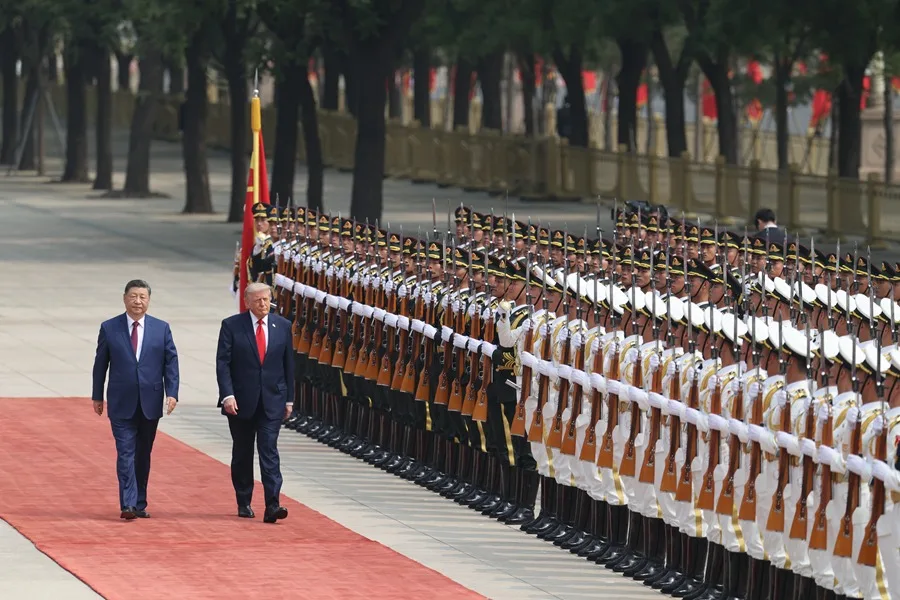 Donald Trump y Xi Jinping 5 1 Xi Jinping pide a EE.UU. ser «socios y no rivales» y Trump augura un «futuro fantástico»
