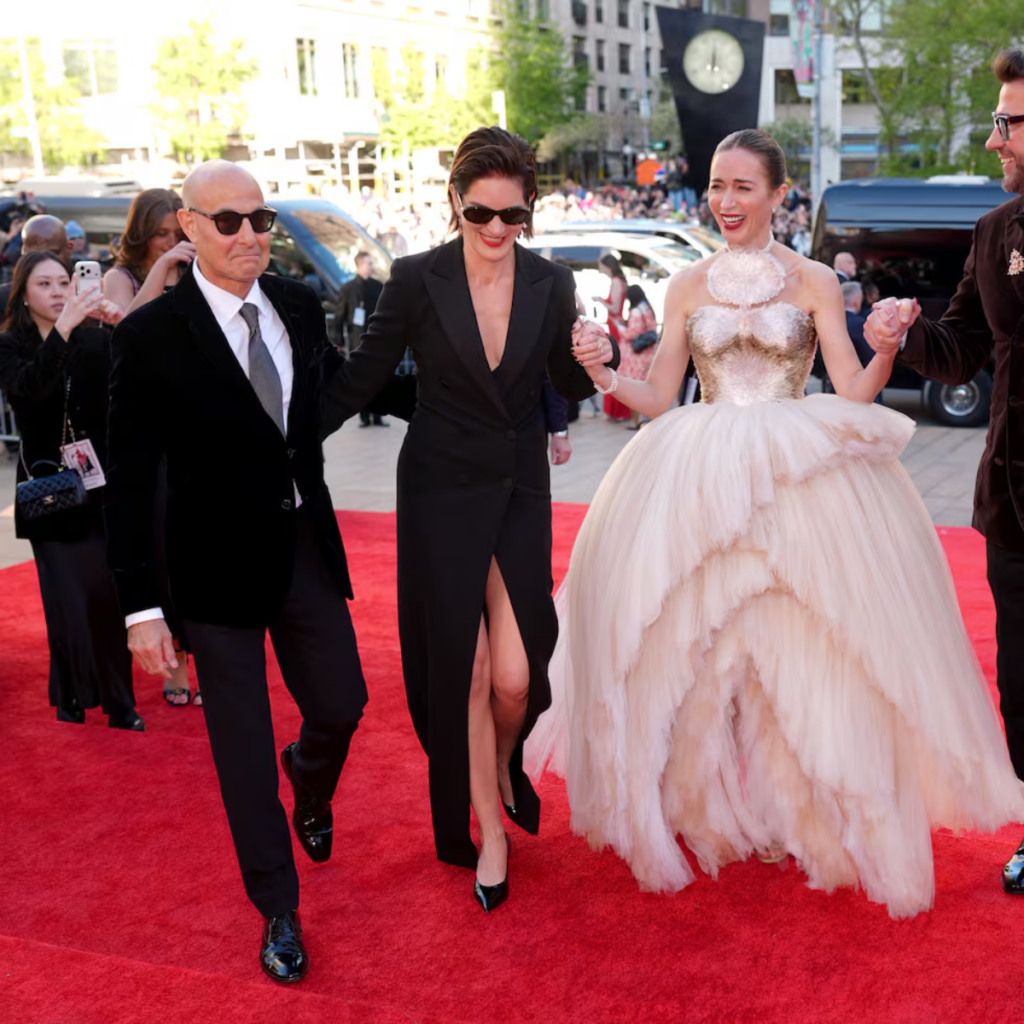 Los actores Emily Blunt y Stanley Tucci reciben estrella en el Paseo de la Fama de Hollywood 3 Emily Blunt y Stanley Tucci 2 Los actores Emily Blunt y Stanley Tucci reciben estrella en el Paseo de la Fama de Hollywood