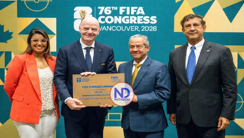 FIFA reconoce a la Federación Dominicana de Fútbol en 2026