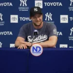 Gerrit Cole hará su debut de temporada con los Yankees el viernes
