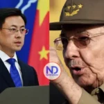 China rechaza acusaciones de EU contra expresidente cubano