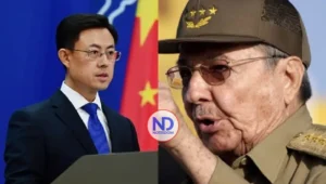 China rechaza acusaciones de EU contra expresidente cubano