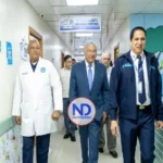 Ministro Andrés Bautista visita Hospital General Docente de la Policía Nacional