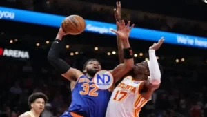Nueva York aplastó a los Hawks con trilpe-doble de Karl Towns