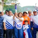 Antorcha de los JCC 2026 hace parada en San José de Ocoa