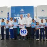 Presidente Abinader inaugura techado multiusos escolar en Boca Chica
