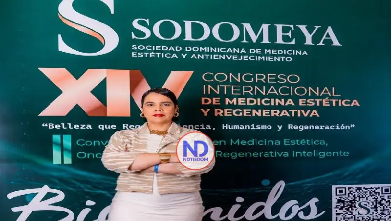 Doctora dominicana destaca en congreso de medicina estética con ponencias innovadoras