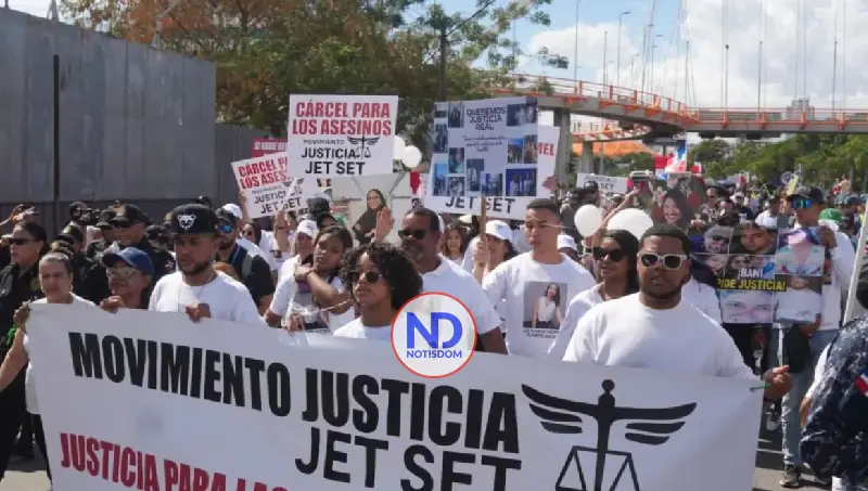 Movimiento Justicia Jet Set convoca para este domingo marcha nacional por recalificación jurídica del caso
