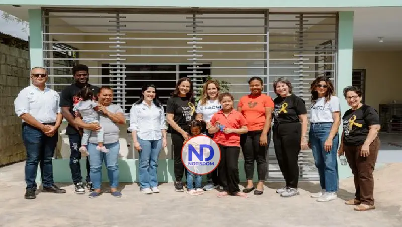 Banco Popular entrega vivienda a niña paciente oncológica