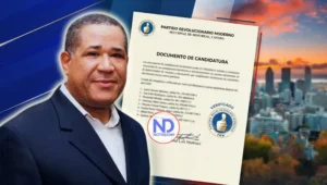 José Luis Martínez formaliza candidatura a la presidencia del PRM en Montreal y apuesta por la unidad