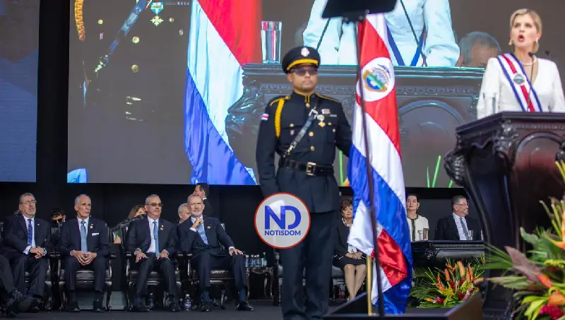 Abinader asiste a investidura de Laura Fernández y fortalece vínculos entre RD y Costa Rica