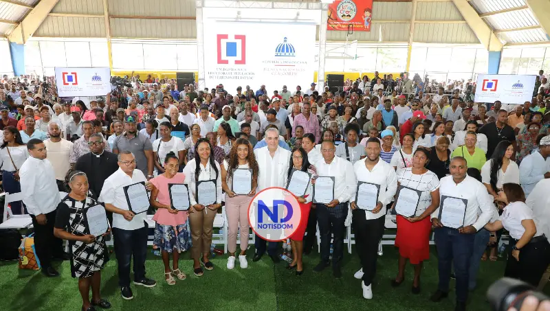NOTISDOM FOTOS PF2026 2026 05 09T152844.175 Abinader encabezará entrega de títulos y nuevas obras deportivas y escolares en el Gran Santo Domingo