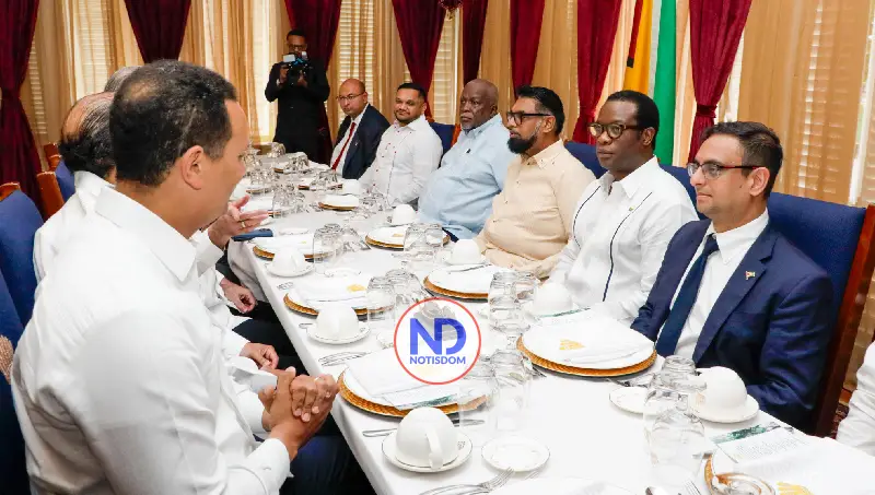 NOTISDOM FOTOS PF2026 2026 05 14T103851.599 Abinader fortalece alianza con Guyana y firmará nuevo acuerdo de cooperación con Mohamed Irfaan Alí
